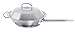 Fissler FISS-08483330000 Original Profi Wok with Long Handle and Domed Lid, 12