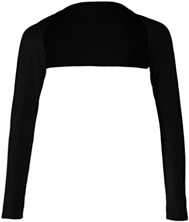 Womens Bolero Shrug - Long Sleeves Open Cropped Cardigan One Piece