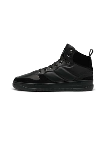 Candice Cooper Sneakers aus Leder und Veloursleder, schwarz 46
