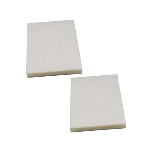 ULTNICE 200Pcs 0.055mm 3Inch Laminating Sheets Pouches Laminator Pockets Sealer Film Waterproof Protective Laminator Film for Picture Documents Photo（NOT A4）