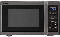 Amazon.com: Sharp Carousel 1.4 Cu. Ft. 1100W Countertop Microwave Oven ...