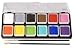 Wolfe FX, Face Art, and FX Essential Hydrocolor Makeup, 12 Color Pallete