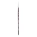 Princeton Velvetouch, Series 3950, Paint Brush for Acrylic, Oil and Watercolor, Spotter, 18/0