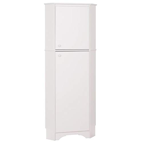 Prepac Elite Corner Storage Tall 2Door, White Pricepulse