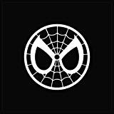 Spiderman Vinyl Mask - Spider Man Mask Spiderman Face Decal