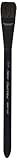 Silver Brush 3008S-034 Black Velvet Short Handle Blend Squirrel and Risslon Brush, Square Wash, 3/4-Inch