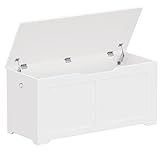 Irontar 39.4" Storage Chest, Wooden Lift Top