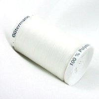 Gutermann (Sewing Thread) Sew All Thread 1000m - White (800) by Gutterman