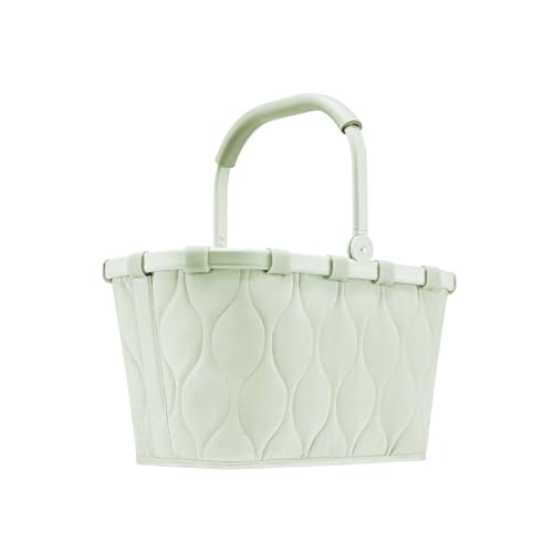 reisenthel carrybag puffer iced matcha – Stabiler Einkaufskorb mit viel Stauraum und praktischer Innentasche – Elegantes und wasserabweisendes Design