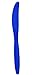 Amscan Blue Big Party Pack Bright Royal Plastic Knives, Pack of 100