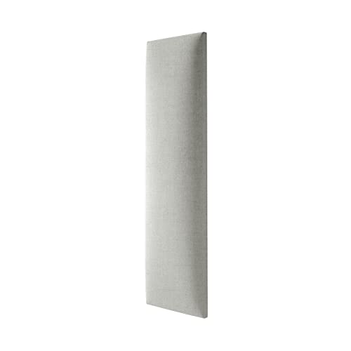 Mollis Wall Panel, Padded Modern 3D Decoration, Wall Cladding, Acoustic Wall Cushion, Sound-Absorbing, Headboard for Bed Head, Wall Decoration, Living Room, Bedroom, Decorative Wall, Rectangle 60 x 15 cm