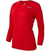 Nike Women's Legend L/S T SP20 TOP - University RED/University RED/Cool Grey