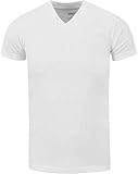 Shaka Wear Active Mens Premium Cotton Heavy Weight V Neck Basic T Shirt XS~7XL