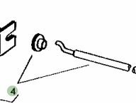 John Deere Original Equipment Push Pull Cable #AM36503