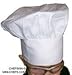 CHEFSKIN M SET (1 Adjustable HAT + 1 Apron) Chef White **Medium** Fits Kids Children 8-12