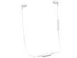 Panasonic Wireless Bluetooth In-Ear Headphones with Sound Mic Controller & Quick Charge Function White (RP-HJE120B-W)