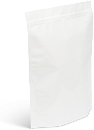 400-670N Stand-Up Pouch, 4 lb/1.8 kg, Metallized White (Pack of 400)
