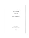 Sedgwick, Maine, Vital Statistics
