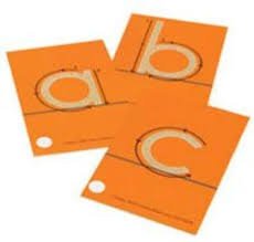 Tactile Sandpaper Complete Bundle (Lowercase Letters, Uppercase Letters and Numerals) by Didax
