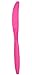 Amscan Bright Pink Big Party Pack Plastic Knives - Pack of 100