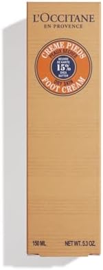 L'OCCITANE Shea Butter Foot Cream 150ml for Dry Cracked Feet Vegan Skincare view 2