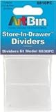 Bulk Buy: Art Bin Store In Drawer Dividers 10/Pkg 6810PC (3-Pack)