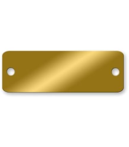 PATIKIL 18-Pack Stainless Steel Blank Name Plates – 3"x1" Self-Adhesive, Silver, For Laser Engraving, Doors, Machines, Gifts, And DIY Projects