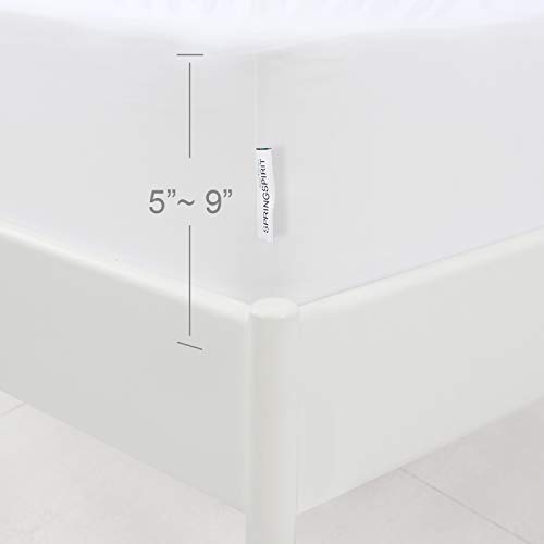 Box Spring Cover Queen Size with Smooth and Elastic Woven Material