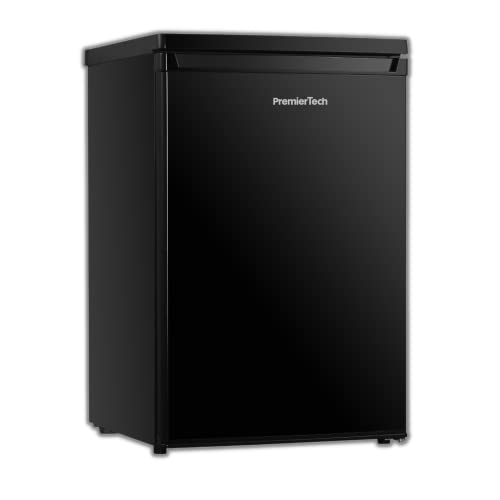 PremierTech Frigorifero 109 litri Nero con Cella Frigorifera libera installazione Classe E sottotavolo PT109FB 40dB Frigo per Hotel B&B Ufficio Stanze
