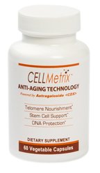 CELLMetrix | Anti-Aging Telomere Nourishment | 60 Vegetable Caps | 1 Month Supply CELLMetrix | Anti-Aging Telomere Nourishment | 60 Vegetable Caps | 1 Month Supply