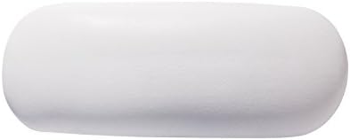 Nail Art Store Soft PU leather Hand pillow Rectangle Pad Salon Hand Holder Column Cushion Pillow Arm Rest Manicure Tool (White)