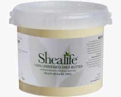 Shealife 5 Kg Organic Unrefined Shea Butter for Dry Sensitive Baby Skin Eczema