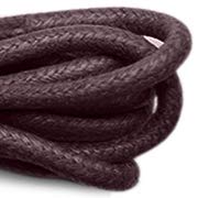 [2 Pairs] Pack Waxed Round Oxford Shoe Laces for Dress Shoes Chukka 3/32 inch Thin