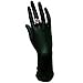 Elegant Female Mannequin Hand Up Jewelry Display - Black