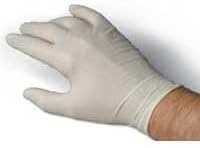 Synth-Gold Powdered Free Exam Gloves Large