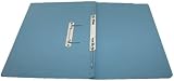 Q-Connect Transfer File 35mm Capacity Foolscap Blue Pack of 25 KF26061 view 3