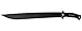 Kershaw Camp 18 (1074) Camp Series Machete; 18” 65Mn Steel Fixed Blade with Black Powdercoat Finish and Rubber Overmold Handle; Includes Molded Sheath with Nylon Straps And Lash Points; 2 lb. 14 oz