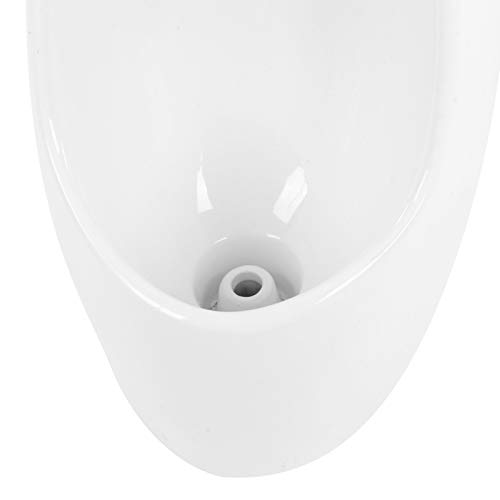 Urinoir voor wandmontage, met spoelsysteem, urinoir, om op te hangen, badkamer, toilet, volwassenen, heren, interieur… - Afbeelding 8