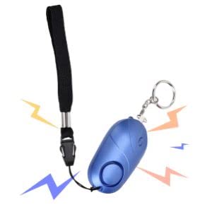 Personal Security Alarm Keychain, LED Emergency Self Defense Keychain Personal Alarm Personal Defense Alarm for Women/Kids/Elderly