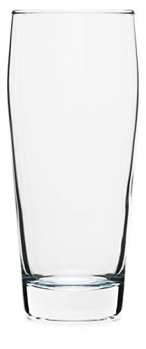 20oz Craft Pub Beer Glasses Made in the USA, Set of 4 by Serami