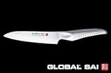 Global SAI-M01 Chef's Knife, 5-1/2", Silver