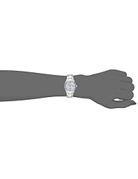 Seiko Reloj de sut213 Solar acero inoxidable plateada para mujer