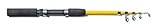 Eagle Claw PK555SP Pack-It Telescopic Spinning Rod, 5-Feet x 6-Inch