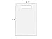Shirt Folding Board Acrylic Laundry Plate Organization 9.5 x 14 Keep Drawers and Laundry Neat Keep Creases Clean for Blouses Tunics Pullovers and Turtleneck Shirts and Sweaters by Marketing Holders