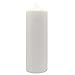 ILY Nature's Light Natural & Unscented White Soy Pillar Candle Liberty 160 Hour Burn Time 2.75 x 7.3 Inch 1.5 lb Grown and Made in The USA