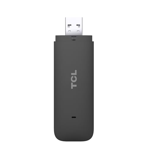 TCL LINKKEY IK41 – Tragbarer 4G LTE USB-Dongle mit 150 Mbps Geschwindigkeit, Plug-and-Play-Konnektivitaet