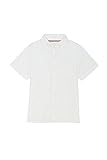 French Toast Big Girls Short Sleeve Oxford Blouse, White, 18