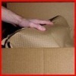 Aviditi IKP2436 60# Indented Kraft Paper Rolls, 24" x 36" (Pack of 210)