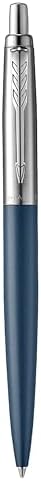 Jotter XL Kugelschreiber | Primrose Matte Blue | Mittlere Spitze | Blaue Tinte | Geschenkbox