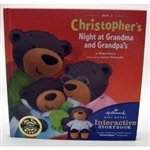 Hallmark Christopher Interactive Story Buddy Book #2 Christophers Night at Grandma and Grandpas